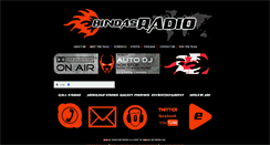 Desktop Screenshot of bindasradio.com